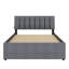 Lit plateforme rembourré Teddy-47681941-47681942