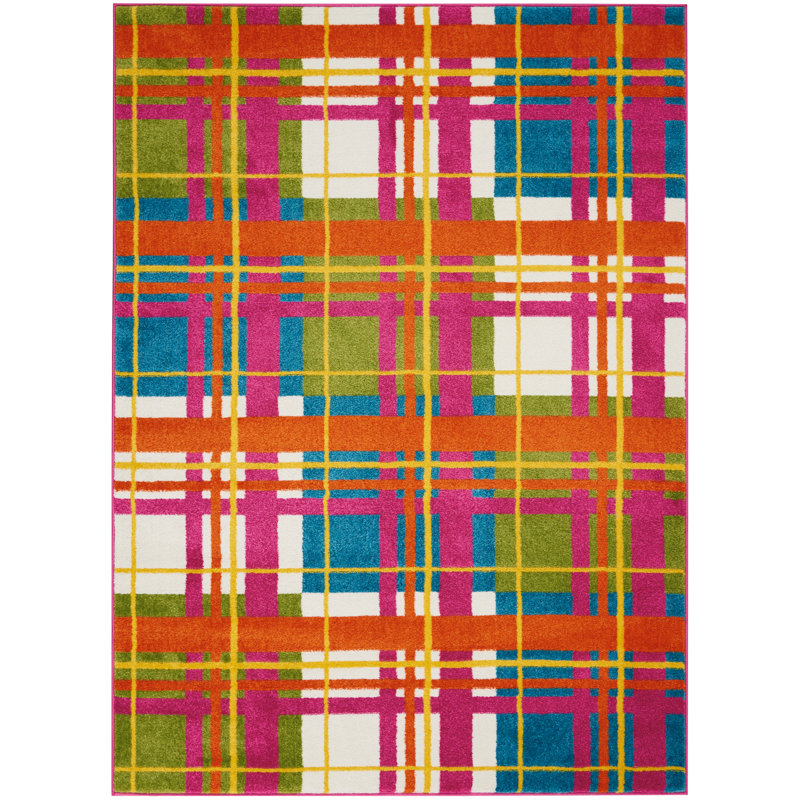 Beaverton Plaid Area Rug, Rectangle 160 x 221cm