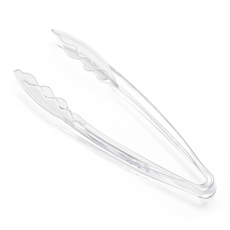 Pinces de service jetables en plastique 9 po