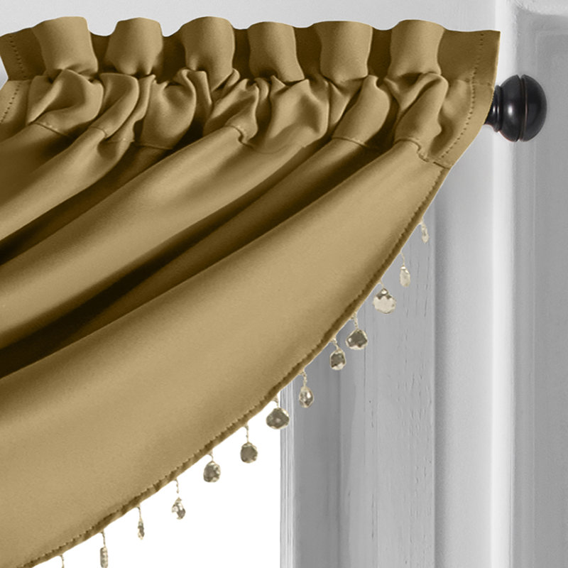Conan Swag Window Valance, Gold