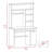 2-Drawer 7-Shelf Computer Desk With Hutch