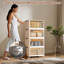 Plastic / Acrylic Rectangle Accent Cabinet