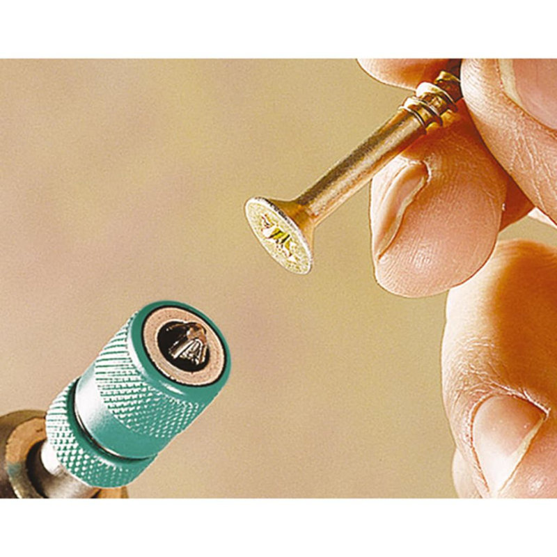 Wolfcraft Bit Holder with Depth Stop and Ring MagnetPanel Accessories