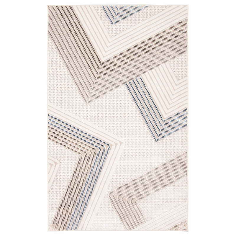 Bentley Ivory Rug, Rectangle 5' x 8'