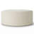 Hackworth Upholstered Fabric Rounded Curved Ottoman