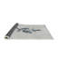 Tapis gris/noir/bleu à motifs-1991243849