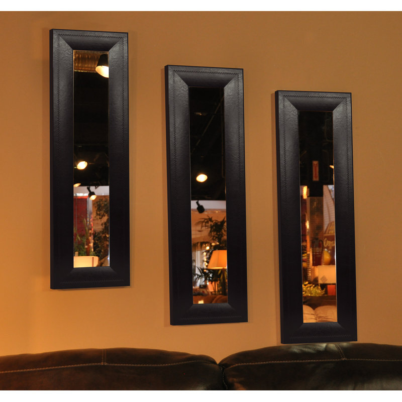 Niami Flat Wall Mirror, 39.75" H x 11.75" W
