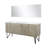 Lancy 72 in W x 20 in D Double Bath Vanity Top and Mirror-113284387