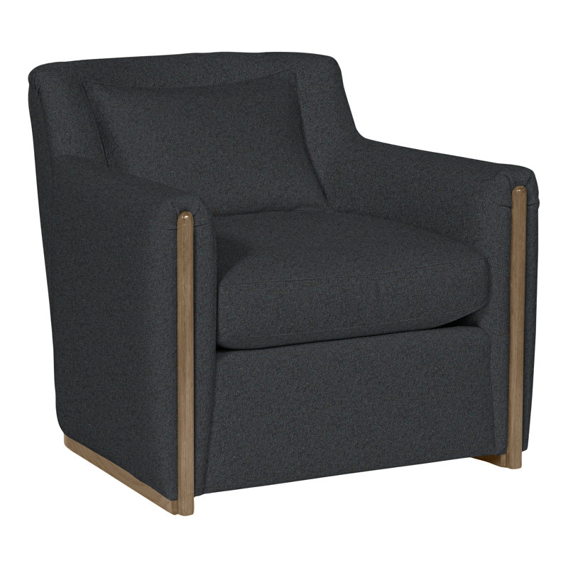 Thom Filicia Home Armchair, Ian Lagoon 100% Polyester, Hampton