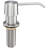Kitchen Soap Dispenser Solid Brass Construction with Refill-From-Top Capacity