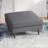Lightner Velvet Ottoman-113399430