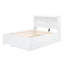 Grand lit plateforme avec lit gigogne, tiroirs et prises USB-1077285793