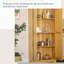 Armoire de rangement de cuisine, armoires autoportantes avec portes et tablettes