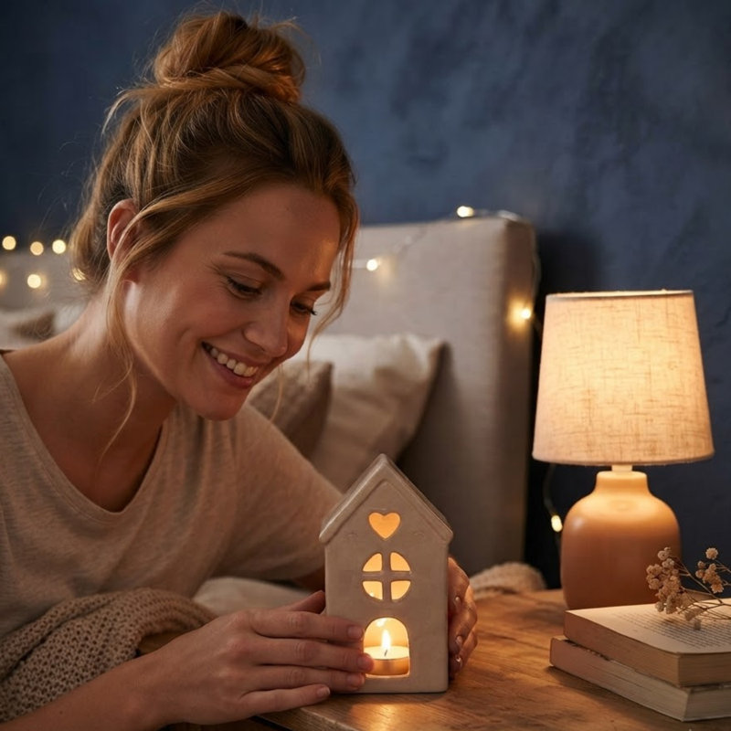 Ceramic Tabletop Tealight Holder