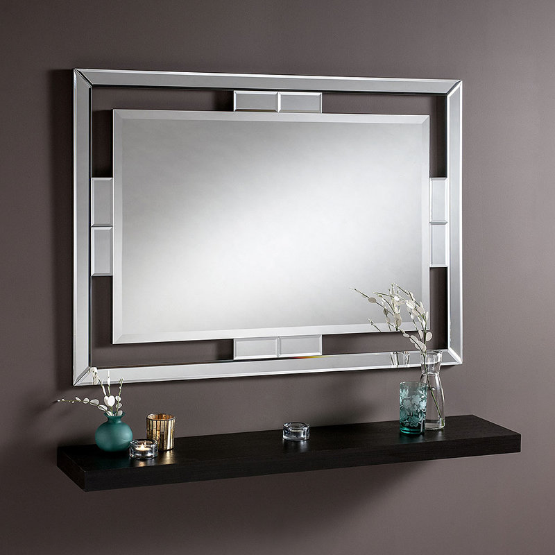 Jewett Glass Flat Wall Mirror