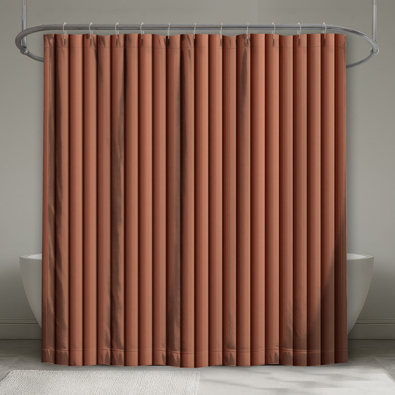 Rideaux de douche à rayures verticales, L 70 po x H 93 po