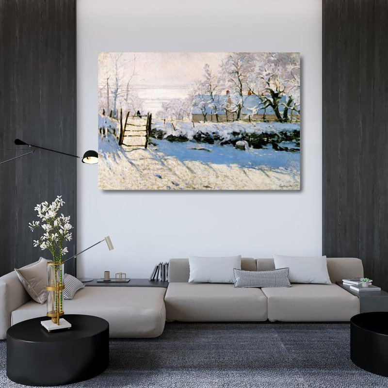 The Magpie, 33" H x 48" W