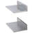 L-Shaped Metal Floating Shelf-111939797