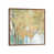 Toile avec cadre en bois brun classique
