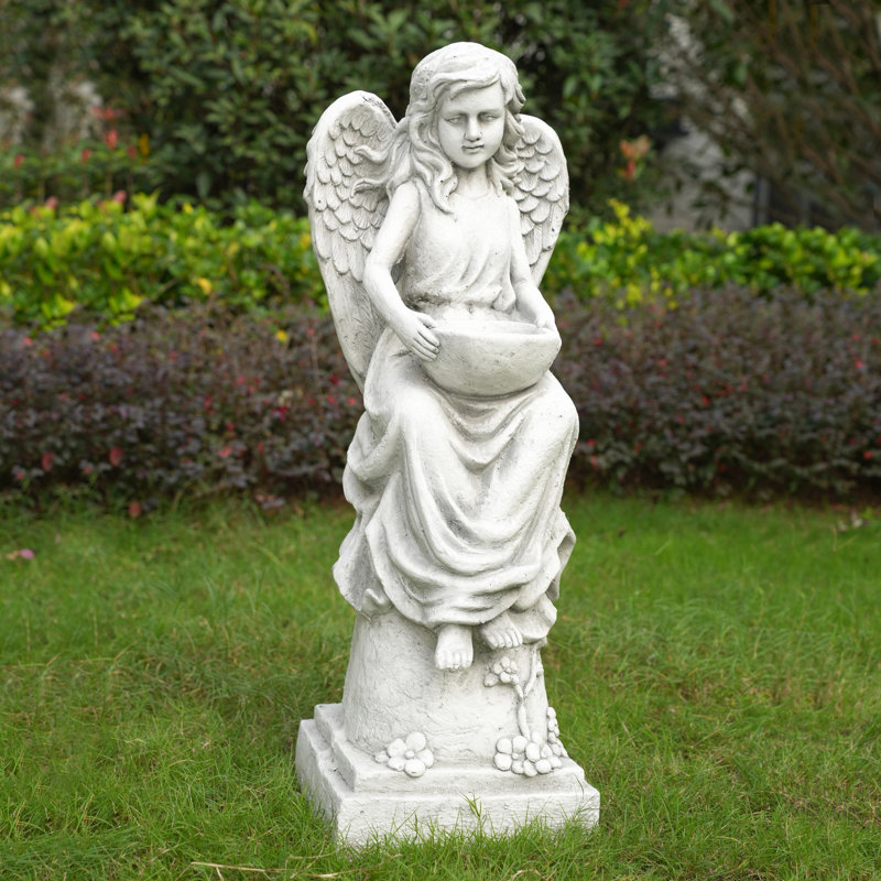 Statue de jardin 31,3 po Anges et chérubins MGO