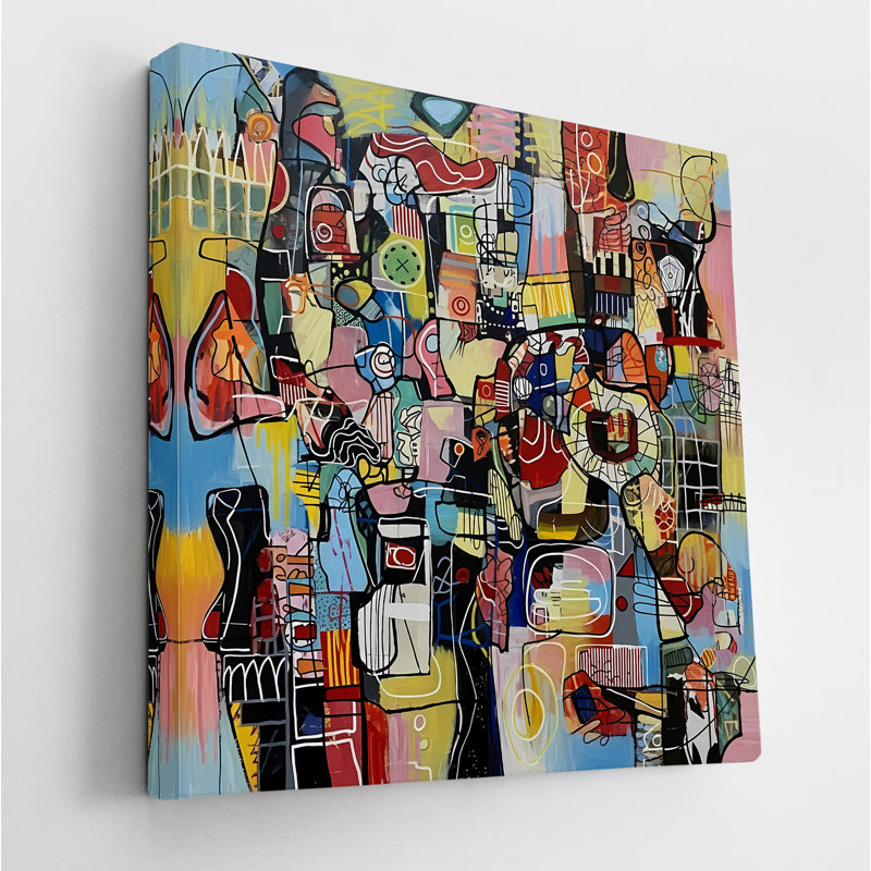 Labyrinthe de formes, H 24 po x l 24 po