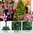 6' Lighted Artificial Christmas Tree with Lights, Eight Light Sequences-1677961557