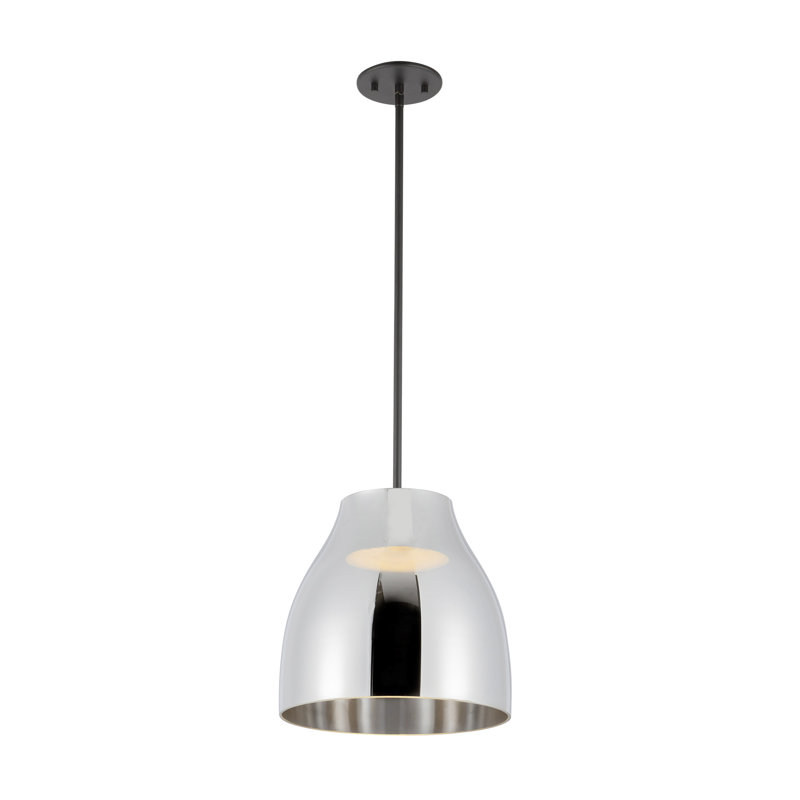 Luminaire suspendu 1 lumière Trinity, Chrome