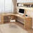 Burlywood Rectangular Solid Wood desks-116319613-116319614