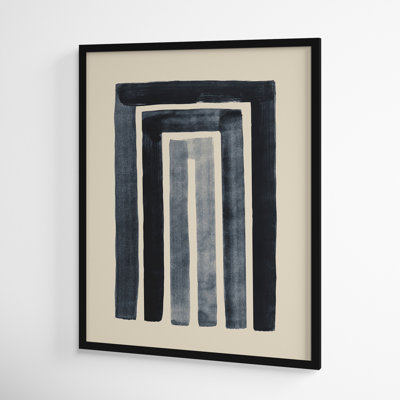 Nima "Modern Abstract Rainbow" Print