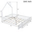Lit plateforme en bois avec garde-corps, blanc-1455846533