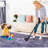 Area Rug 6X9, Washable Rug, Low-Pile, Non-Slip, Non-Shedding, Foldable, Kid & Pet Friendly - Area Rugs For Living Room, Bedroom, Kitchen (Anthracite, 6' X 9')-1947665781