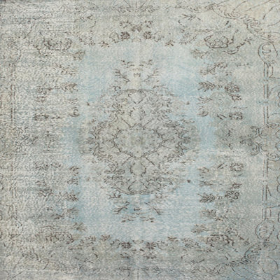 Tapis oriental brun / rouge