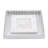 8" Square Led Rainfall Shower Head Led 7 Color Changing Thin Top Sprayer