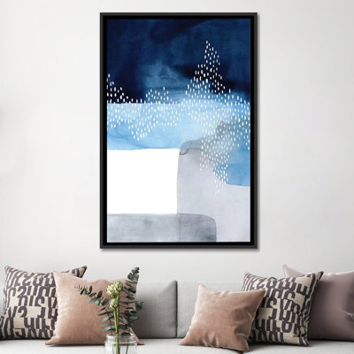 «Waterfall Abstract I», impression sur toile