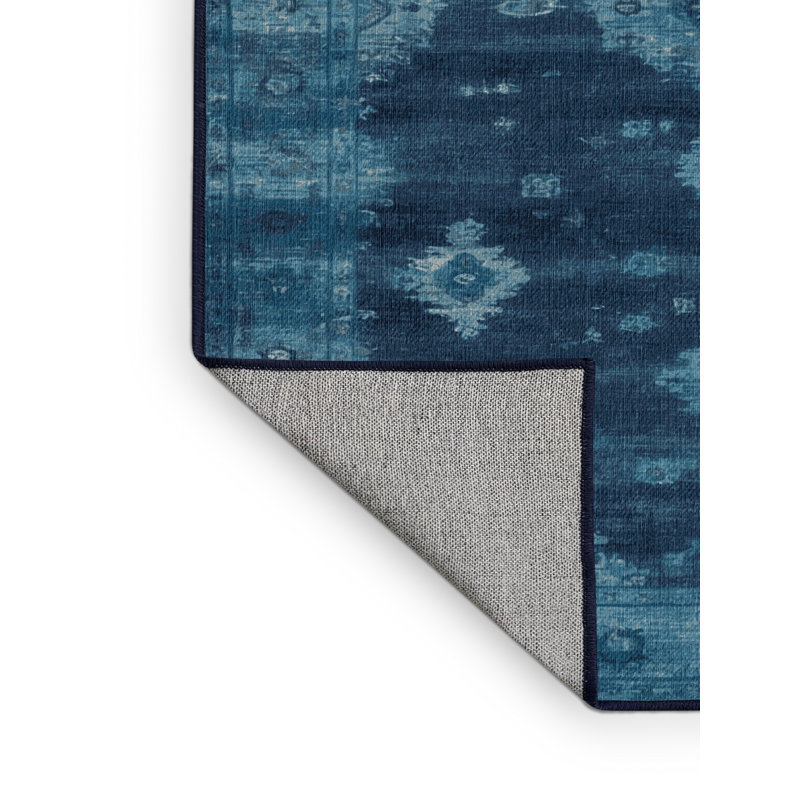 Tapis gris lavable à la machine, Rectangulaire 8 pi x 12 pi