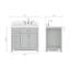 Ensemble de meuble-lavabo simple 37 po Macnair-85364238
