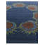 Tapis carré bleu marine Odenton