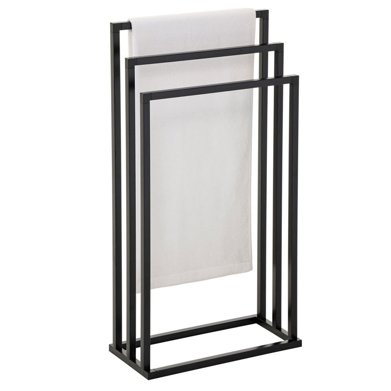 Giona Towel Stand, Matte Black