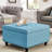Storage With Cover And Construction - Blue Elegant Design-2123578922
