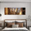 Cityscape Chicago IL USA 1 Piece Wrapped Canvas Panoramic Wall Art-1706895949
