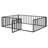 Metal Floor Bed Frame With Fence And Door-1287598596-1287598594