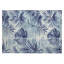 Tapis bleu intérieur / extérieur lavable à la machine Xhevrie-1026584316