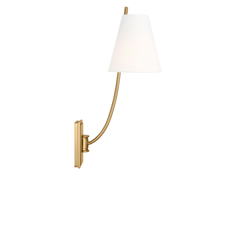 Reyes Wall Sconce, Burnished Brass