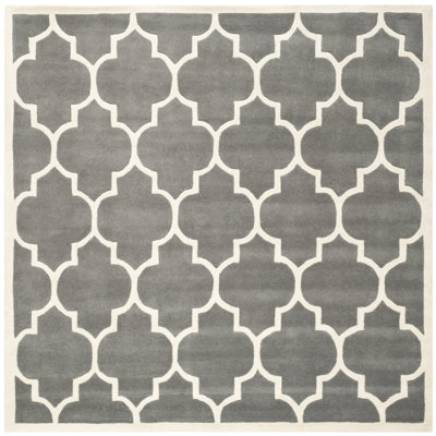 Edgerton Geometric Wool Hand Woven Area Rug