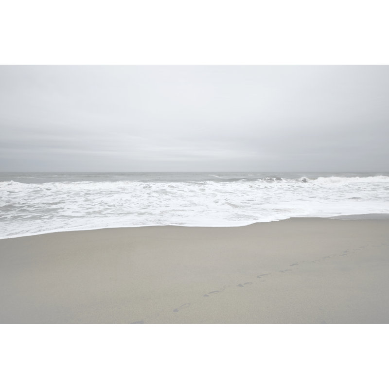 November Beach II - No Frame Print on Canvas, 30cm H x 46cm W x 3.8cm D
