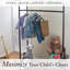 Paquet de 24 cintres pour enfants en velours gris Simplify-1709916632-1709916638