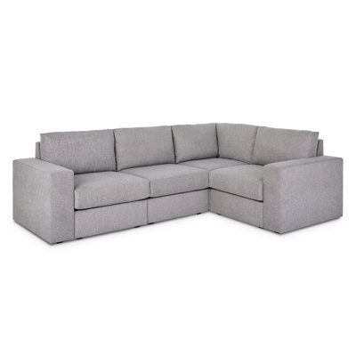 Flex Upholstered Modular Wide Arm 4-Seat Sectional