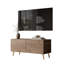 Unfinished TV Stand for TVs up to 43" with Fireplace Included-1646714467-1646714466