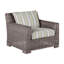 Rustic Woven N-Dura Resin Wicker Outdoor Lounge Chair-63221116-70166304-93663102