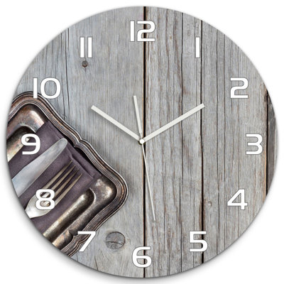 Jozyah Glass Wall Clock